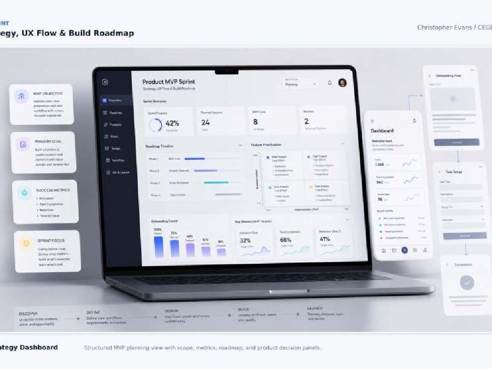 MVP Web App Sprint portfolio preview